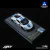 (Pre-Order) 1/64 Aurora Model AMFF8CG Mansory F8XX Cement Grey w/ Blue Stripes LHD