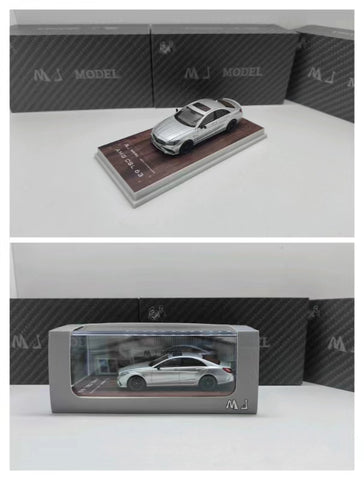 1/64 MJ Model MJMBCLS63S Mercedes-Benz CLS 63 AMG C218 Silver LHD