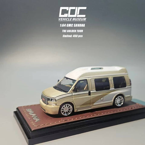 (Pre-Order) 1/64 GOC GOCGMCSC GMC Savana Champagne LHD