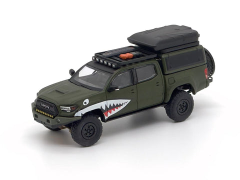 (Pre-Order) 1/64 Unique Model UMTTGS Toyota Tacoma N300 Green Shark LHD