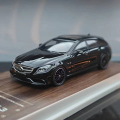 (Pre-Order) 1/64 MJ Model MJMBCLS63WGBK Mercedes-Benz CLS 63 AMG Shooting Break X218 Gloss Black LHD