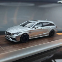 (Pre-Order) 1/64 MJ Model MJMBCLS63WS Mercedes-Benz CLS 63 AMG Shooting Break X218 Silver LHD