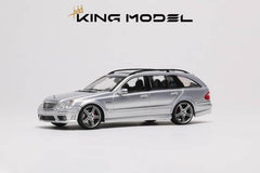 (Pre-Order) 1/64 King Model KMMBE63WS Mercedes-Benz E63 W211 Wagon Silver LHD