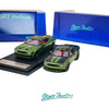 (Pre-Order) 1/64 Stance Hunters SHDCHG Dodge Challenger SRT Hellcat Olive Green LHD