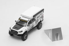 (Pre-Order) 1/64 GCD 529 Toyota Tacoma N300 Widebody Camper White LHD