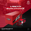 (Pre-Order) 1/64 Time Micro TM800208-2 Mitsubishi Lancer Evolution 9 FNF Red w/ Container & Figurine