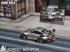 (Pre-Order) 1/64 Street Weapon SWP993GTWHS RWB 993 GT Wing Heavenly Silver #89 LHD