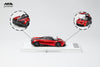 (Pre-Order) 1/64 HKM Premium HKMPHR Pagani Huayra Coupe 2014 Metallic Red LHD