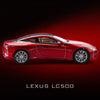 (Pre-Order) 1/64 Enchery ELLC500R Lexus LC500 Metallic Red LHD