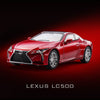 (Pre-Order) 1/64 Enchery ELLC500R Lexus LC500 Metallic Red LHD