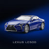 (Pre-Order) 1/64 Enchery ELLC500BL Lexus LC500 Metallic Blue LHD