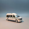 1/64 GOC GOCGMCSWBL GMC Savana White w/ Blue Stripes LHD