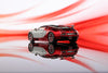 (Pre-Order) 1/64 Mortal MBVRW Bugatti Veyron Super Sport Metallic Transparent Red/ White LHD