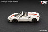 (Pre-Order) 1/64 TPC TPCF488W Novitec 488 Pista Spider Pearl White LHD