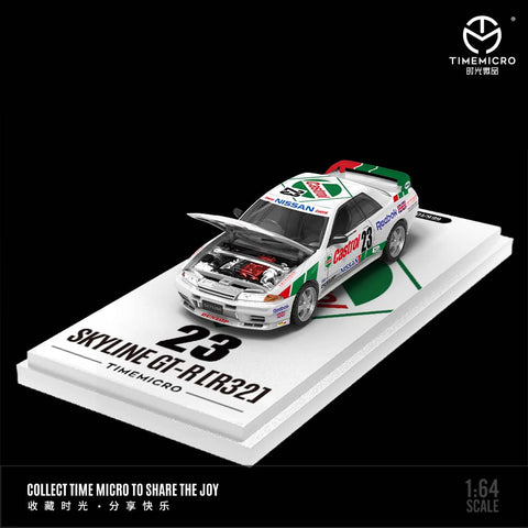 (Pre-Order) 1/64 Time Micro TM644139 Nissan Skyline GT-R R32 Castrol #23