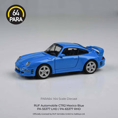 (Pre-Order) 1/64 PARA64 PA-65377 RUF Automobile CTR2 Mexico Blue RHD