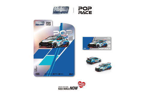 (Pre-Order) 1/64 Pop Race PRE012 Pandem GR Yaris Auto Finesse