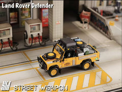 (Pre-Order) 1/64 Street Weapon SWLRD90C Land Rover Defender 90 Pick Up Camel