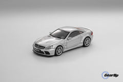 (Pre-Order) 1/64 Gear Up GUMBSL65S Mercedes-Benz SL65 AMG Black Series Silver LHD