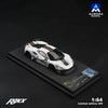 (Pre-Order) 1/64 Aurora Model AMFF8WGR Mansory F8XX White w/ Green & Red Stripes LHD