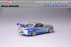 (Pre-Order) 1/64 Focal Horizon FHNSR34SB Nissan Skyline GT-R R34 FNF Silver/ Blue