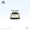 (Pre-Order) 1/64 Star Race SR64039 Porsche 911 GT3 R White/ Yellow #92 LHD