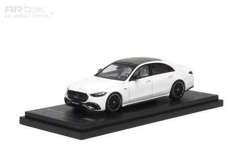 1/64 Almost Real 620103001 Mercedes-Benz S Class W223 AMG S 63 E Performance 2023 Opalith White Bright LHD