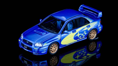 (Pre-Order) 1/64 Furuya FSWRXSBLRB Subaru Impreza WRX STi Sedan Mk2 GD Blobeye Rally Blue