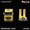 (Pre-Order) 1/64 Time Micro TM646732 Mercedes-Benz Actros Yellow LHD