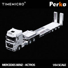 (Pre-Order) 1/64 Time Micro TM646731 Mercedes-Benz Actros White LHD