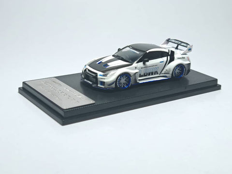 (Pre-Order) 1/64 Model Collect MCNR35WBK Nissan GT-R R35 White/ Black