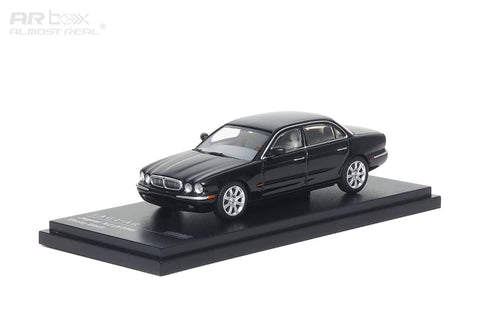 (Pre-Order) 1/64 Almost Real 610501001 Jaguar XJ350 Ebony Black LHD