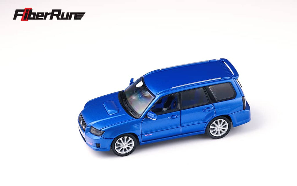 Pre-Order) 1/64 Fiber Run FR003001 Subaru Forester Mk2 SG9 Blue