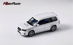 (Pre-Order) 1/64 Fiber Run FR003002 Subaru Forester Mk2 SG9 Metallic White