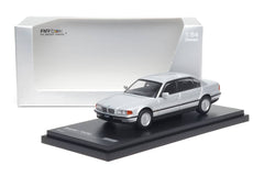 (Pre-Order) 1/64 Almost Real 630203001 BMW 750iL E38 Silver LHD