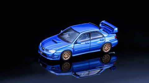 (Pre-Order) 1/64 Furuya FSWRXSBL Subaru Impreza WRX STI Sedan Mk2 Hawkeye Blue