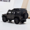 (Pre-Order) 1/64 Decode DLRD110GY Land Rover Defender 110 Matte Platinum Grey LHD