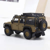 (Pre-Order) 1/64 Decode DLRD110GN Land Rover Defender 110 Matte Army Green LHD