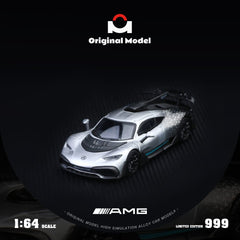 (Pre-Order) 1/64 Original Model OM646408 Mercedes-AMG One Star Silver LHD