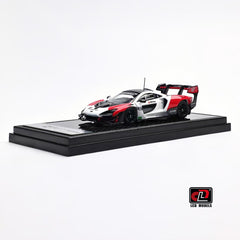 (Pre-Order) 1/64 LCD Models LCD64024-RE McLaren Senna GTR Red/ White #12 LHD