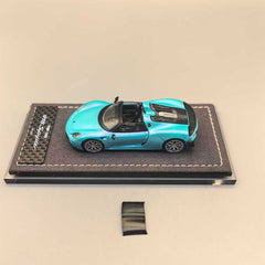 (Pre-Order) 1/64 Top Lux TOP918-10 Porsche 918 Spyder Flash Tiffany Blue LHD