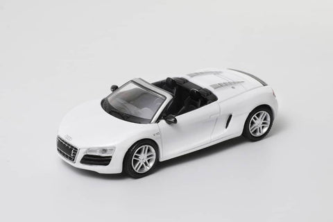 (Pre-Order) 1/64 Shadow 226 Audi R8 V10 Spyder Pearl White LHD