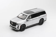 (Pre-Order) 1/64 Shadow Pro 560 Cadillac Escalade ESV Silver LHD