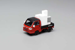 (Pre-Order) 1/64 Motorhelix M65602 Honda Acty Truck Town Spirit Color Style Flame Red x Black
