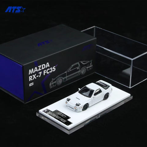 (Pre-Order) 1/64 ATS Models ATS880201 Mazda RX-7 FC3S White