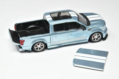 (Pre-Order) 1/64 Funny Model FMFF150IB Shelby F-150 Super Snake Ice Blue w/ White Stripes LHD