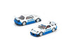 (Pre-Order) 1/64 Pop Race PRE021 Mazda RX-7 FD3S Re-Amemiya White/ Blue