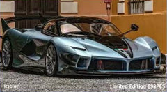 (Pre-Order) 1/64 Little Toys LTFFXXKIB Ferrari FXX-K Evo Ice Blue LHD