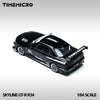 (Pre-Order) 1/64 Time Micro TM800504 Nissan Skyline GT-R R34 Pasion Black