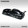 (Pre-Order) 1/64 Time Micro TM800504 Nissan Skyline GT-R R34 Pasion Black